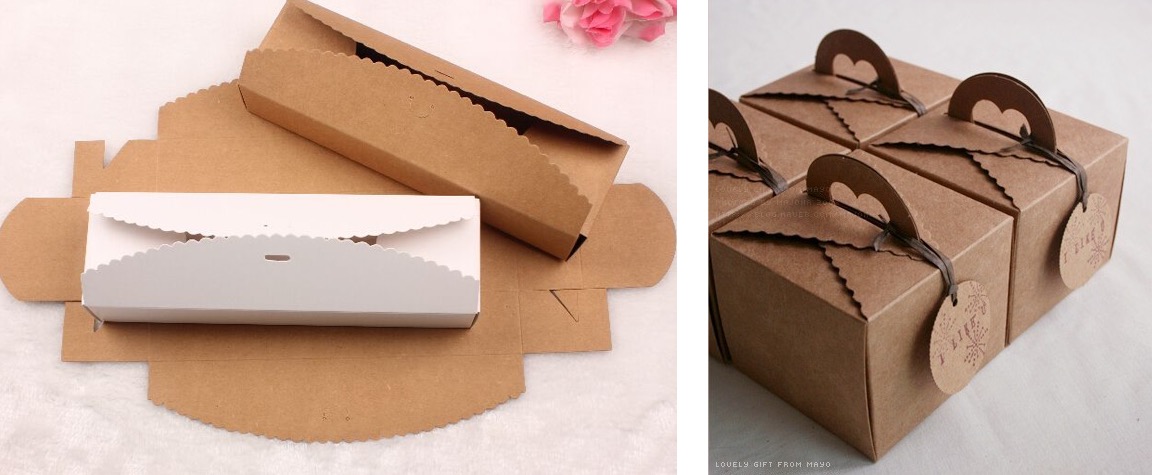 Красивая упаковка из картона для нестандартных товаров. Пример 2