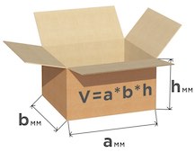Как правильно рассчитать вес и объем коробки