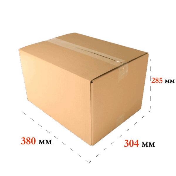 Гофрокороб 380*304*285 С Бурый 0201
