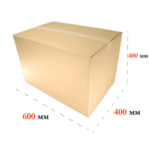 Гофрокороб 600*400*400 С Бурый 0201